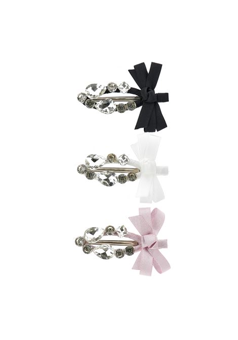 Set di 3 fermagli con cristalli MONNALISA KIDS | 79H0990084